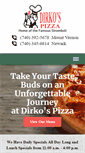 Mobile Screenshot of dirkospizza.com